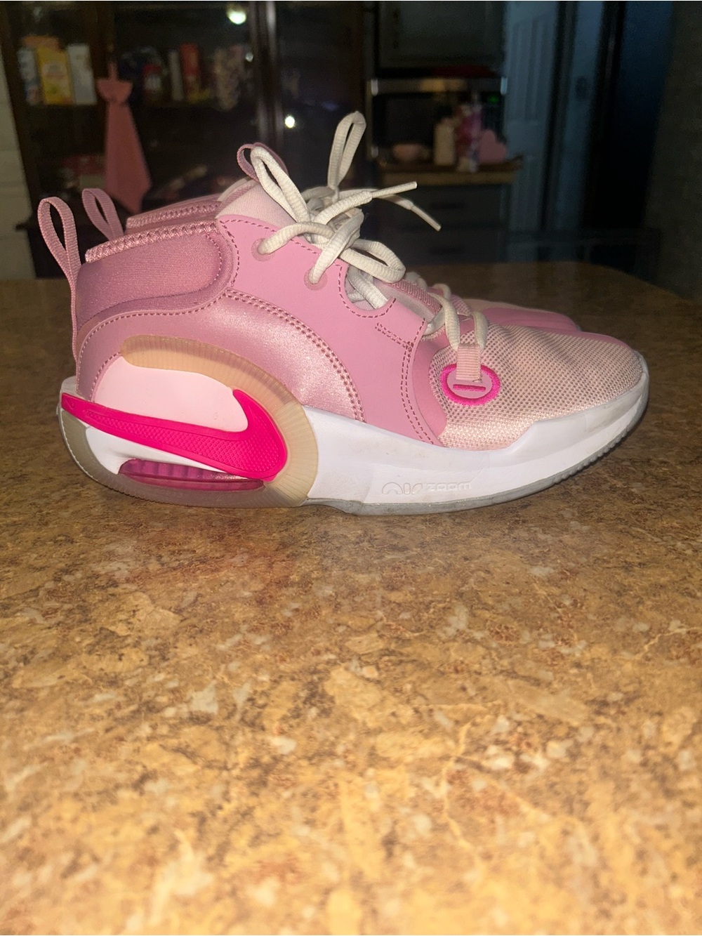 Nike Pink and Hot Pink Kids' Athletic Sneakers